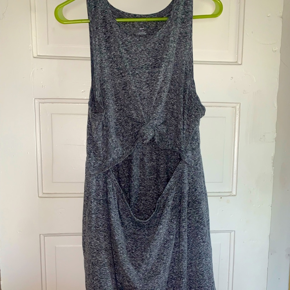 Grey Aerie cut out tie dress size large
